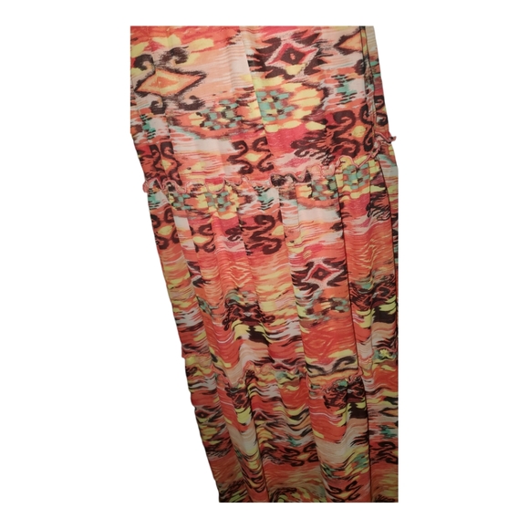 RABBIT, RABBIT RABBIT DESIGNS, SIZE 6 MAXI DRESS, TIERED SKIRT - Picture 4 of 8